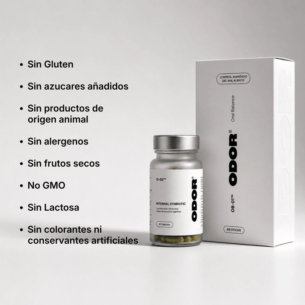 Sistema bifocal para acabar con el  mal aliento persistente