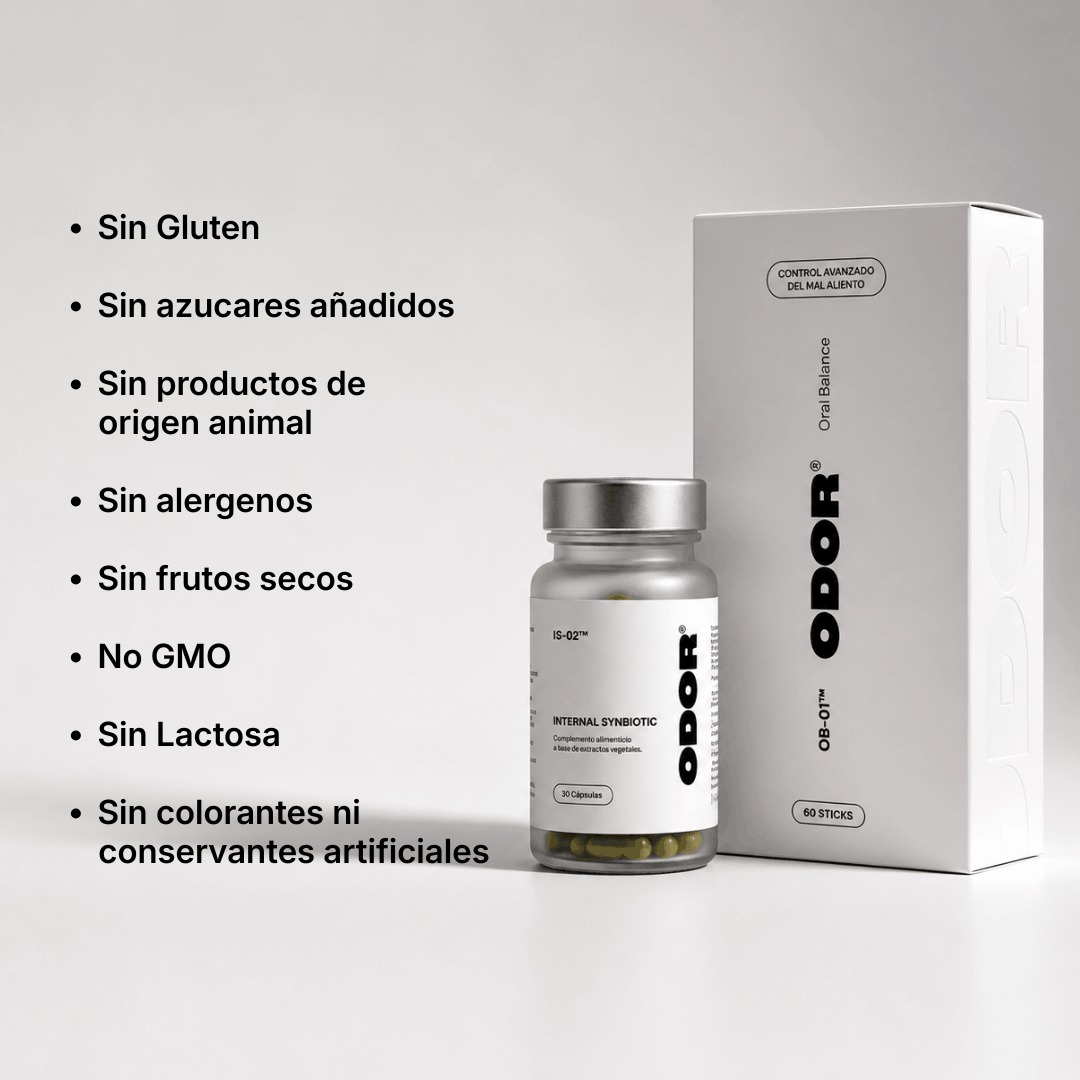 Sistema bifocal para acabar con el  mal aliento persistente