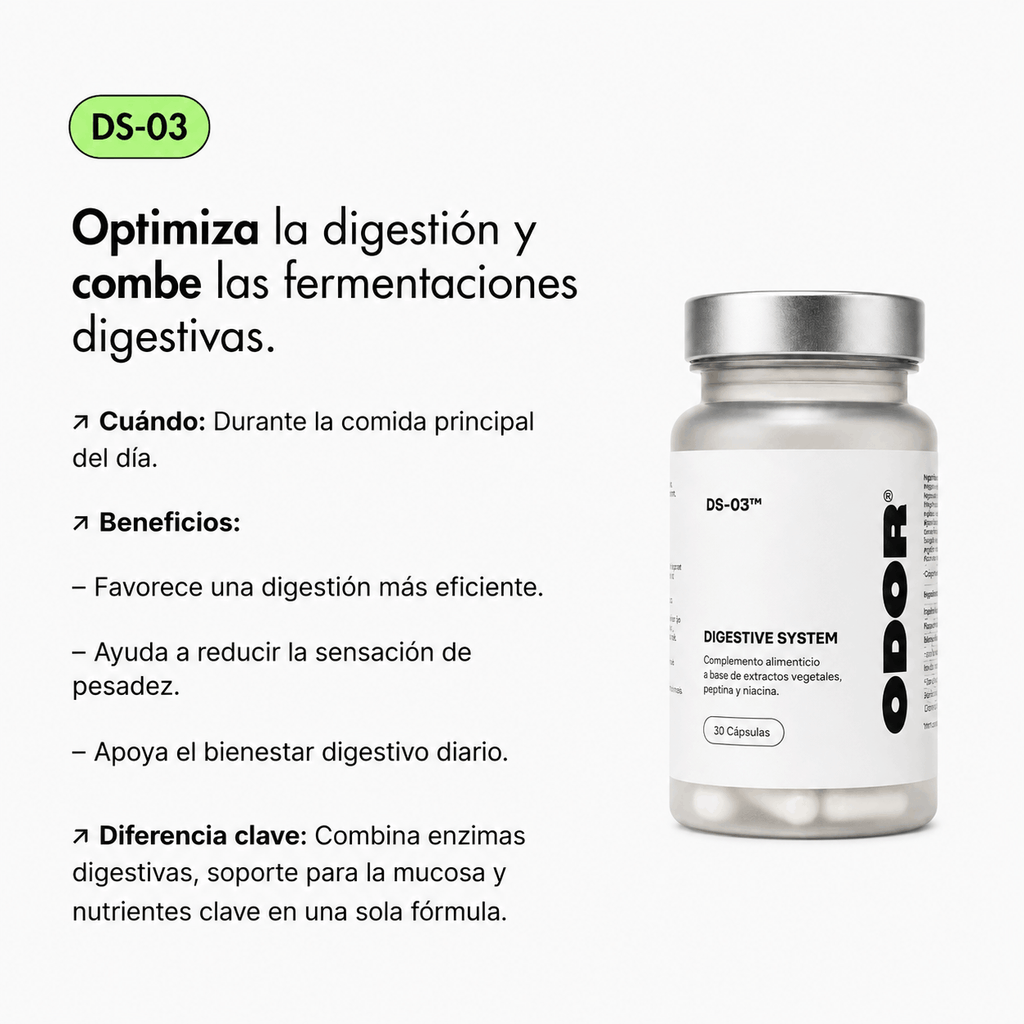 Sistema completo para mal aliento persistente