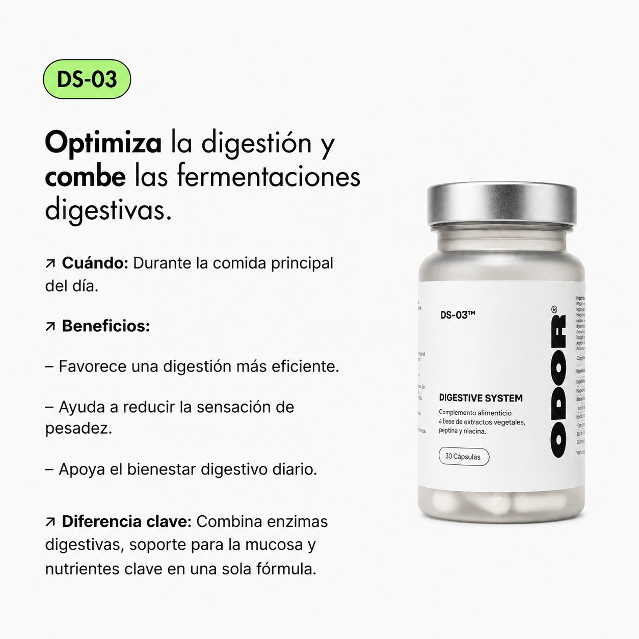 Sistema completo para mal aliento persistente