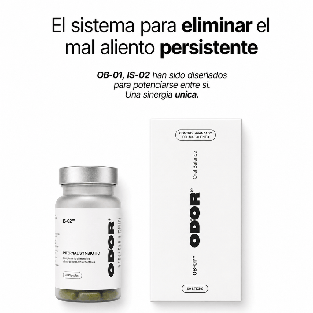 Sistema bifocal para acabar con el  mal aliento persistente