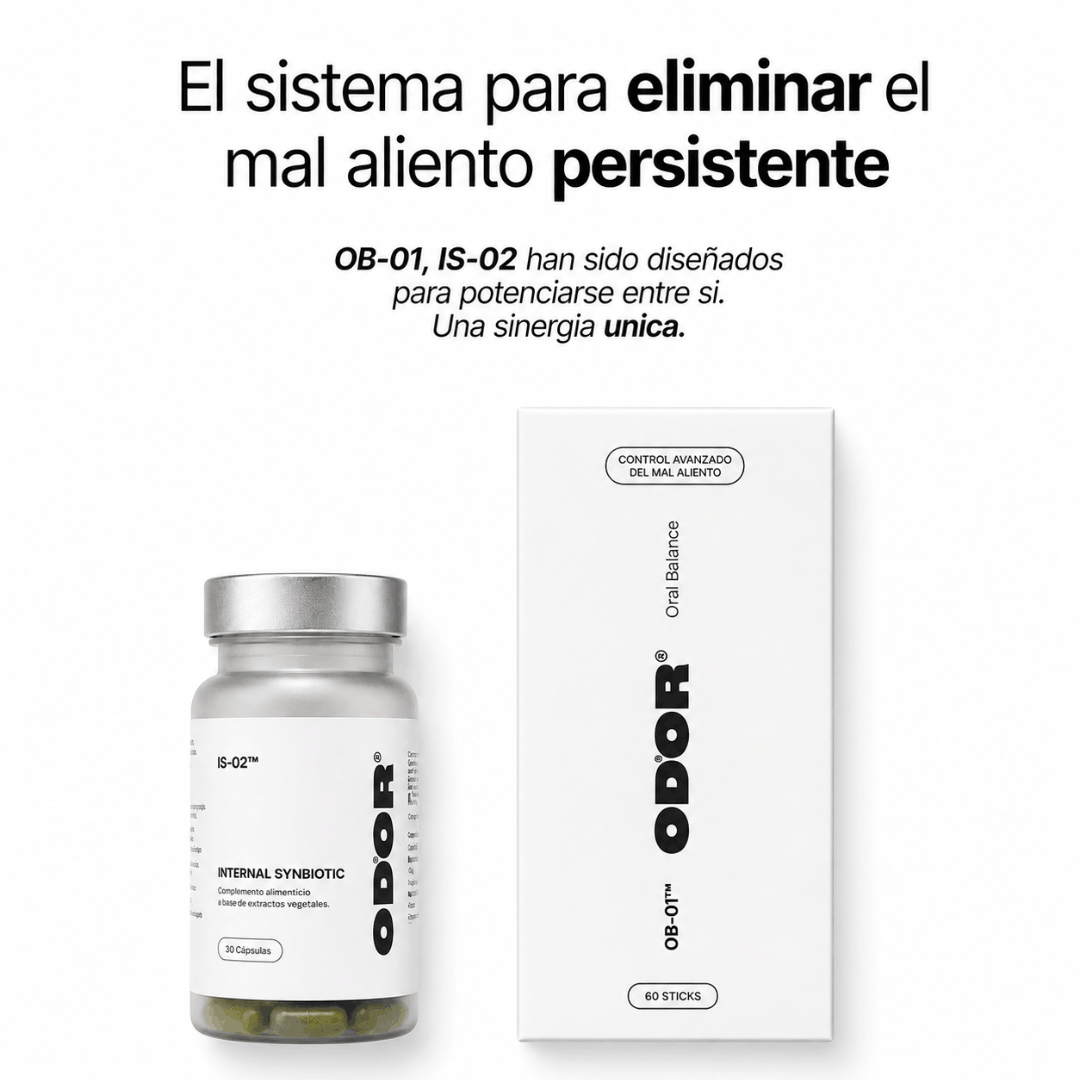 Sistema bifocal para acabar con el  mal aliento persistente